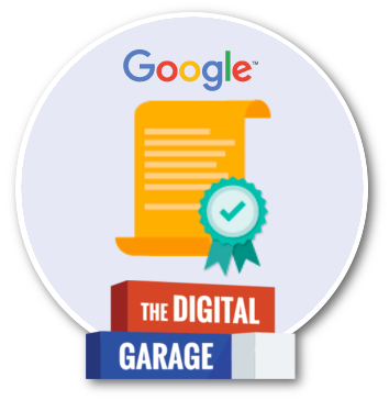 Certified by Google Digital Garage.